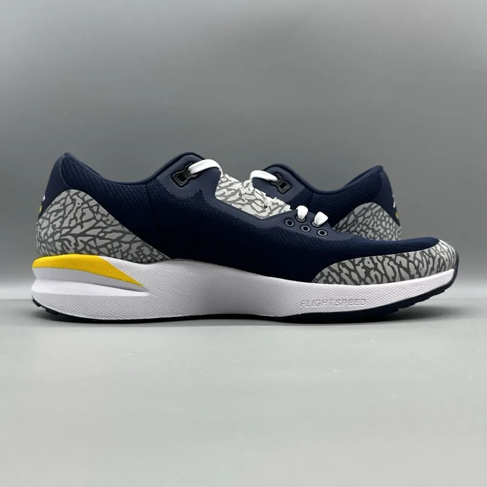 Jordan Zoom Tenacity 88 Mens 11.5 Navy Michigan Wolverines Cement IF2972-447